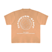 Load image into Gallery viewer, &quot;STAFF&quot; Heavyweight Pigment T-Shirt Chestnut Brown